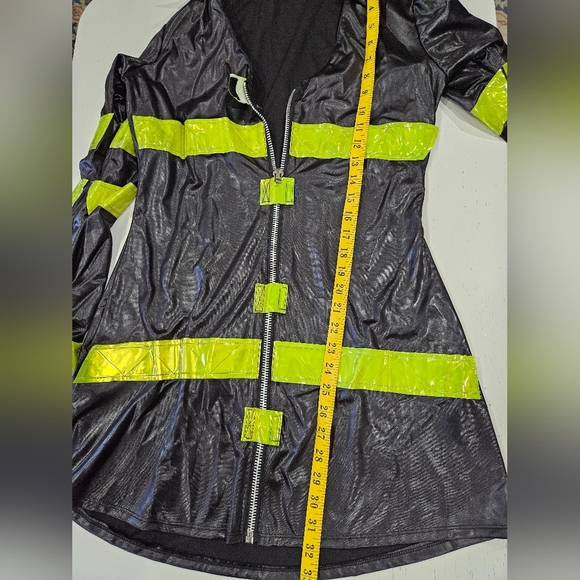 Leg Avenue Hot firefighter, Sexy dress. Halloween Costume, used once. Size Large - Picture 6 of 7
